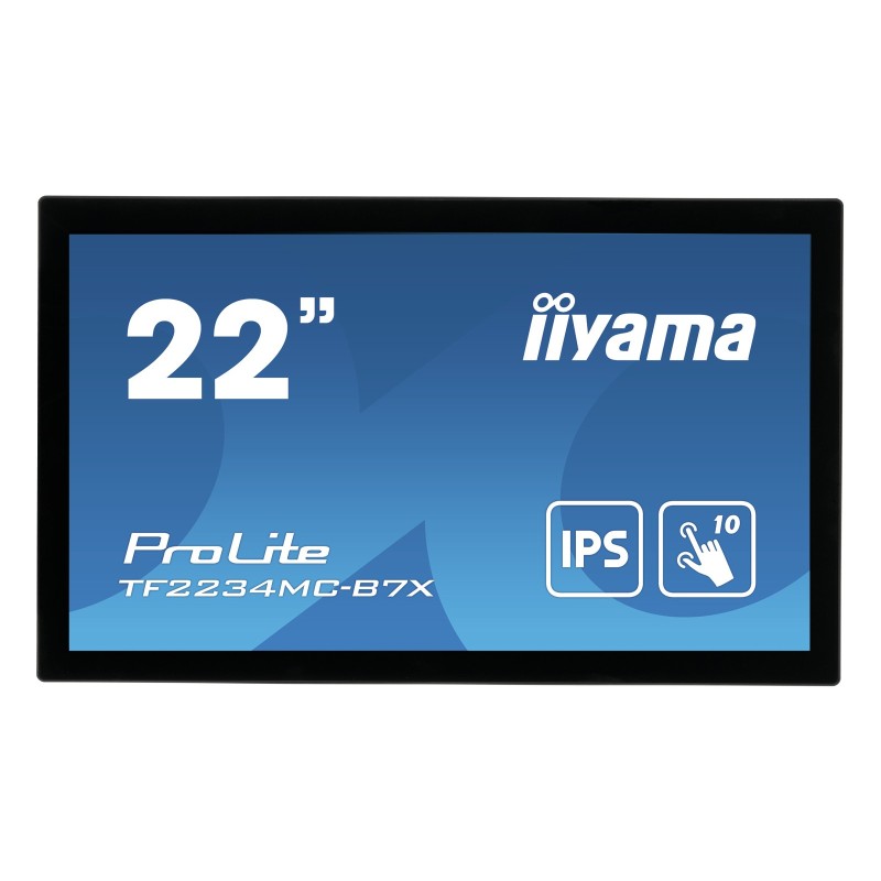 iiyama ProLite TF2234MC-B7X 55cm (21,5") FHD IPS Touch-Monitor HDMI/VGA/DP